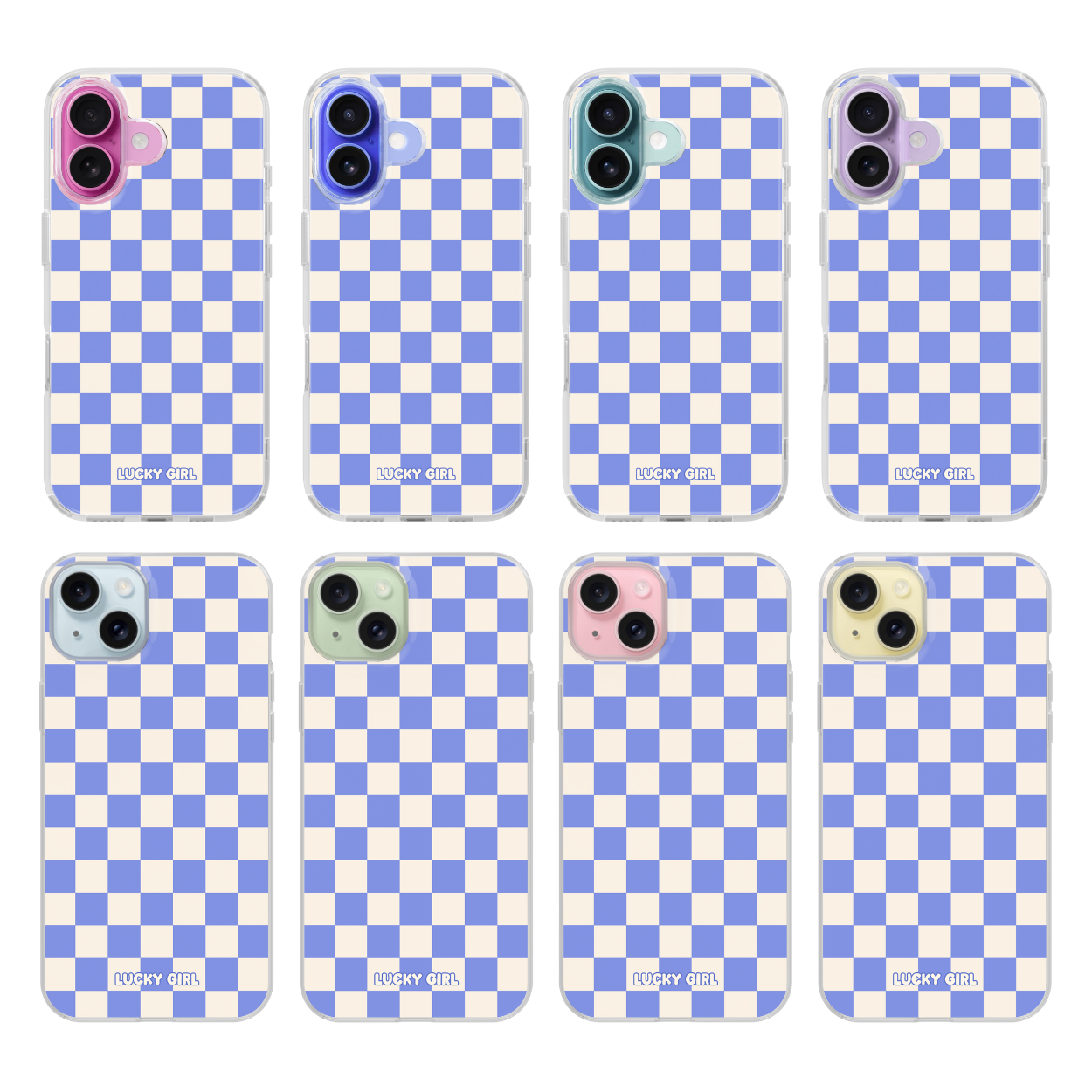Bluebell Checkers II Clear Case Insert