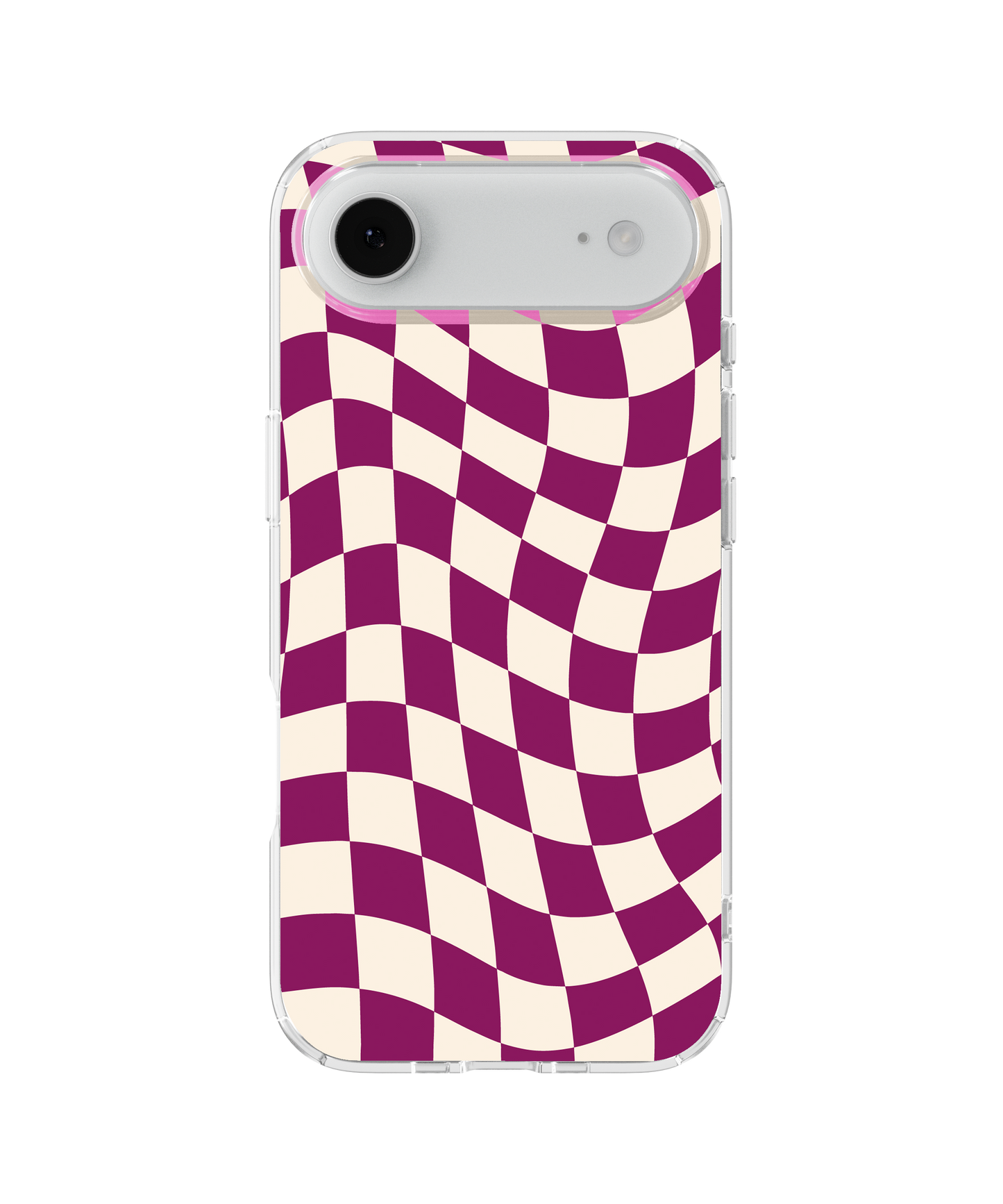 Velvet Wavy Checkers II Clear Case Insert