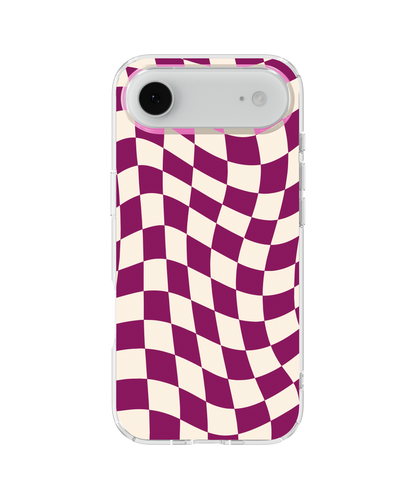Velvet Wavy Checkers II Clear Case Insert