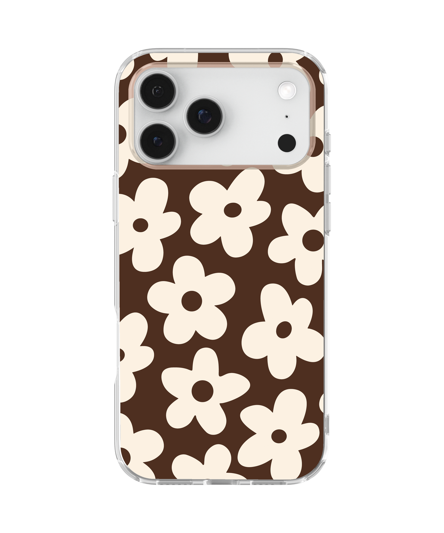Espresso Big Blooms Clear Case Insert