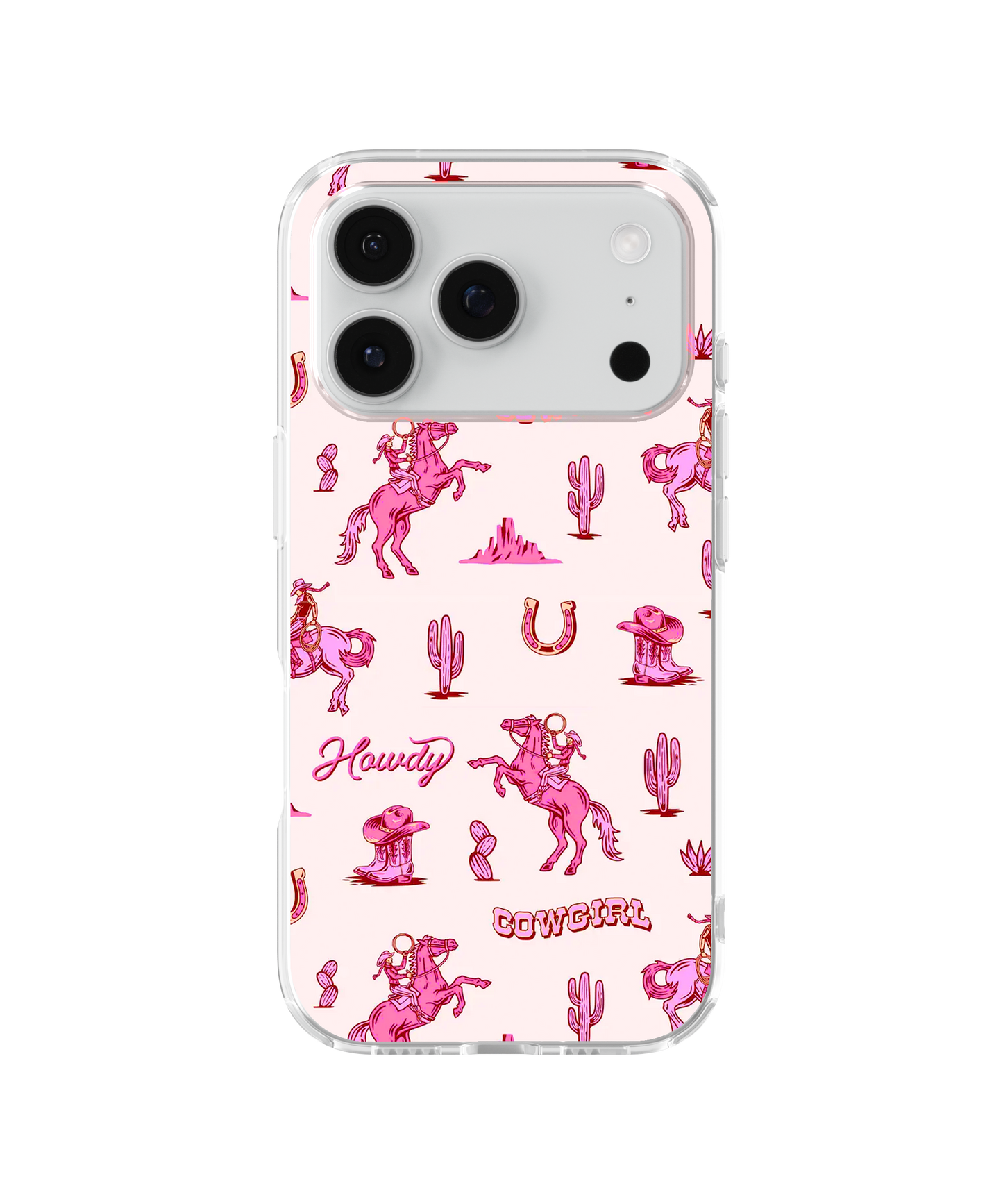 Classic Cowgirl Clear Case Insert