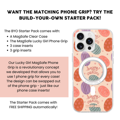 Easter Eggs Clear Case Insert