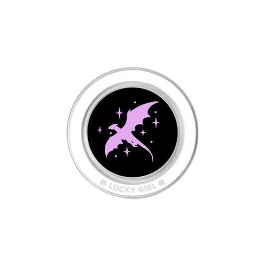 Lavender Dragon Phone Grip Insert