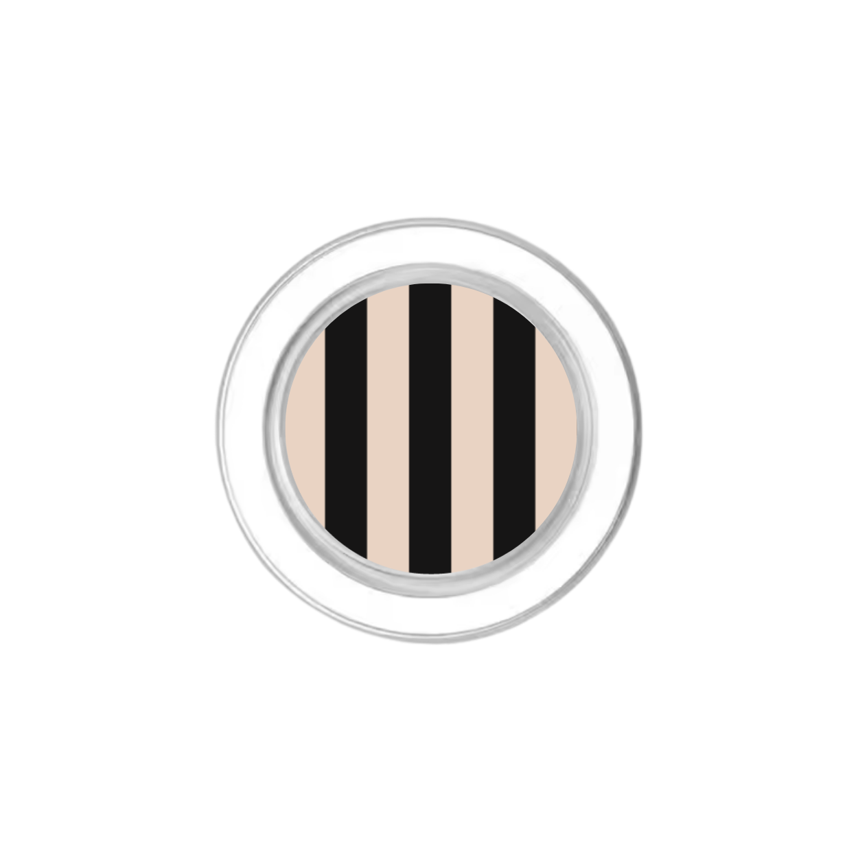 Tuxedo Stripes Phone Grip Insert