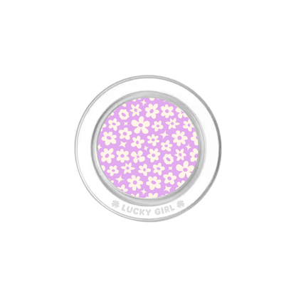 Lavender Little Blooms Phone Grip Insert