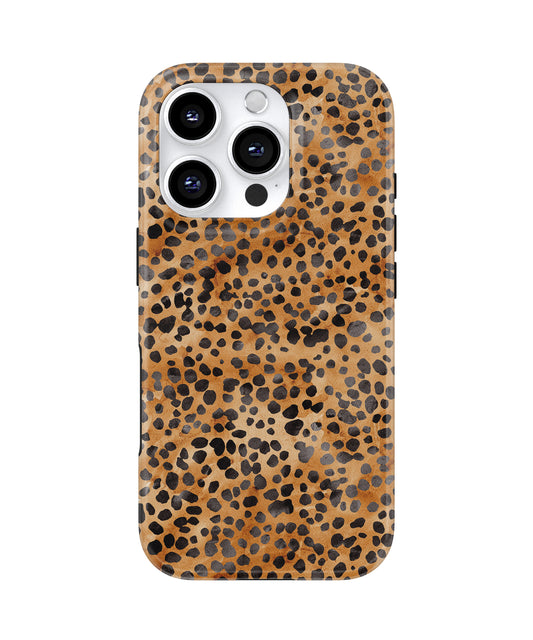 Amber Cheetah MagSafe Phone Case