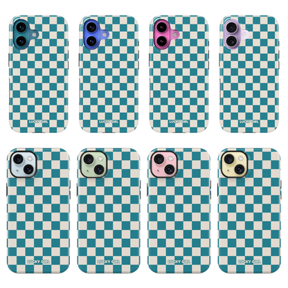 Mermaid Jewel Checkers II Phone Case