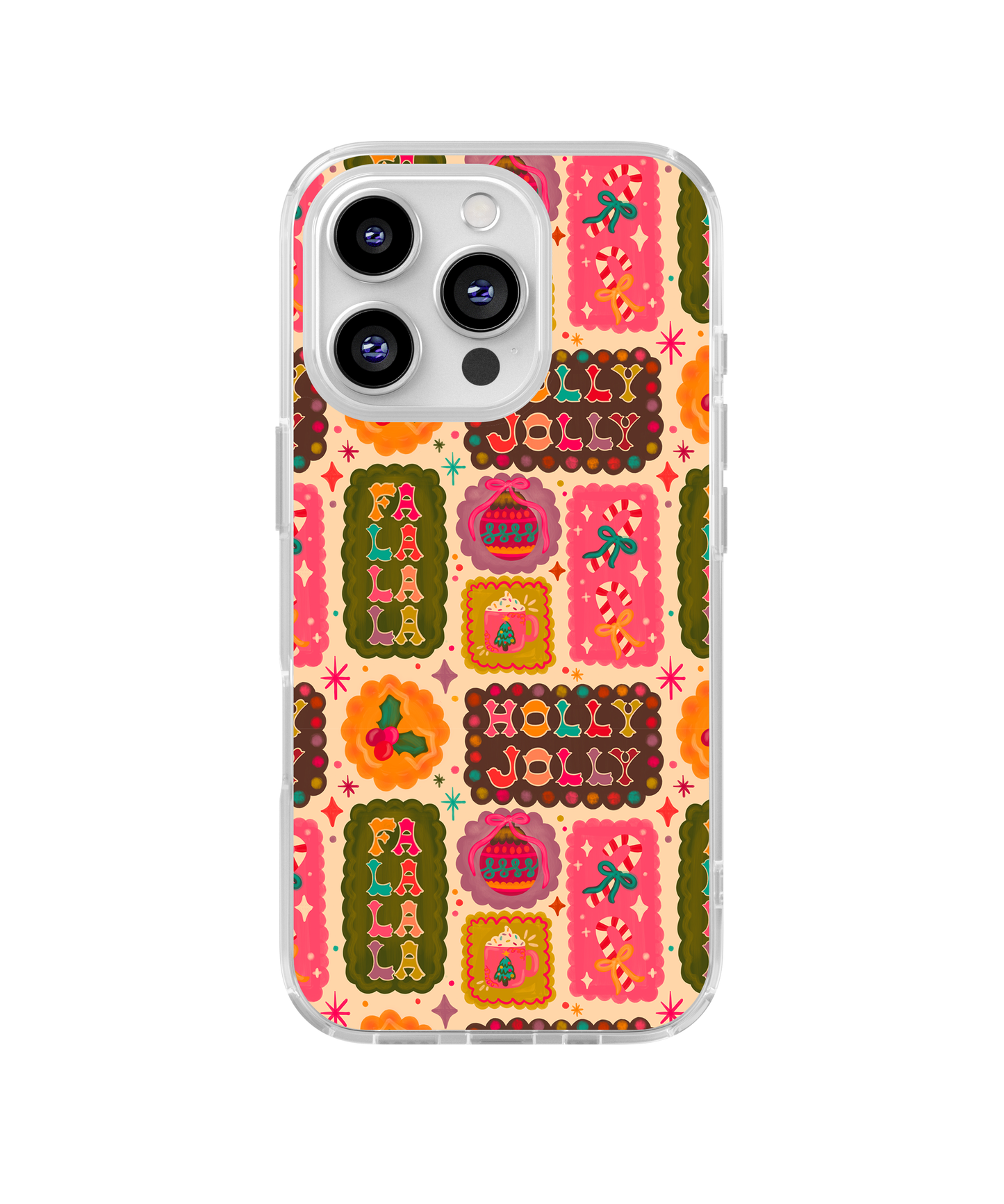 Christmas Cheer Clear Case Insert