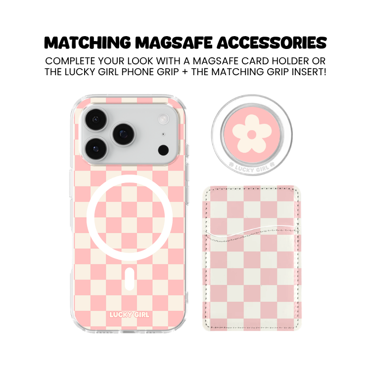 Pinky Swear Checkers II Clear Case Insert