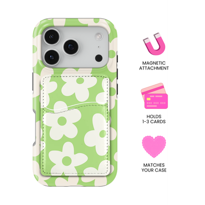 Katydid Big Blooms MagSafe Card Holder