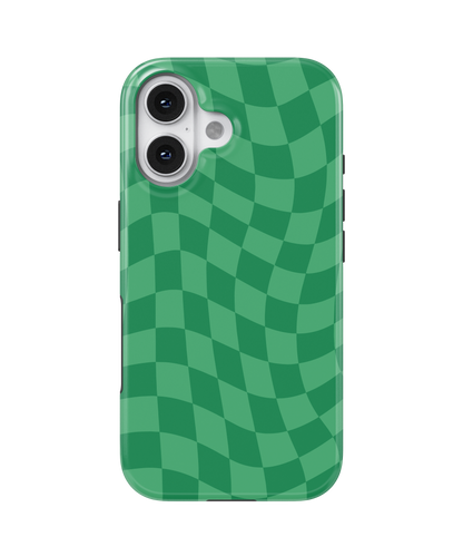 Emerald City Wavy Checkers MagSafe Phone Case