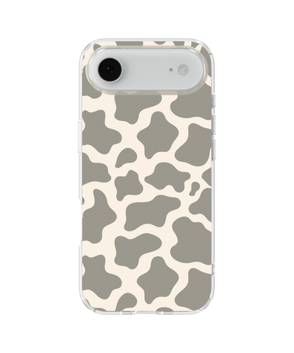 River Rock Cow Print Clear Case Insert