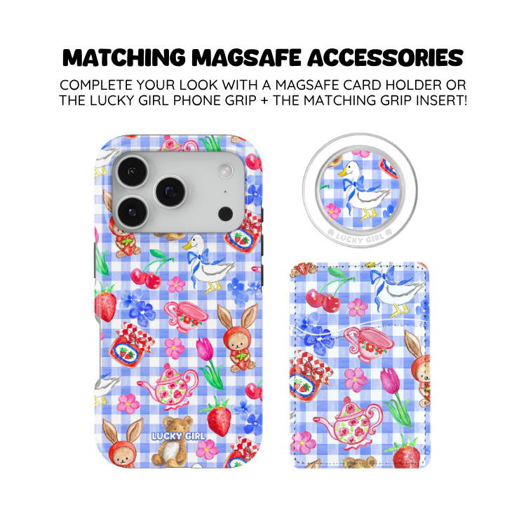 Gingham Goose Phone Case