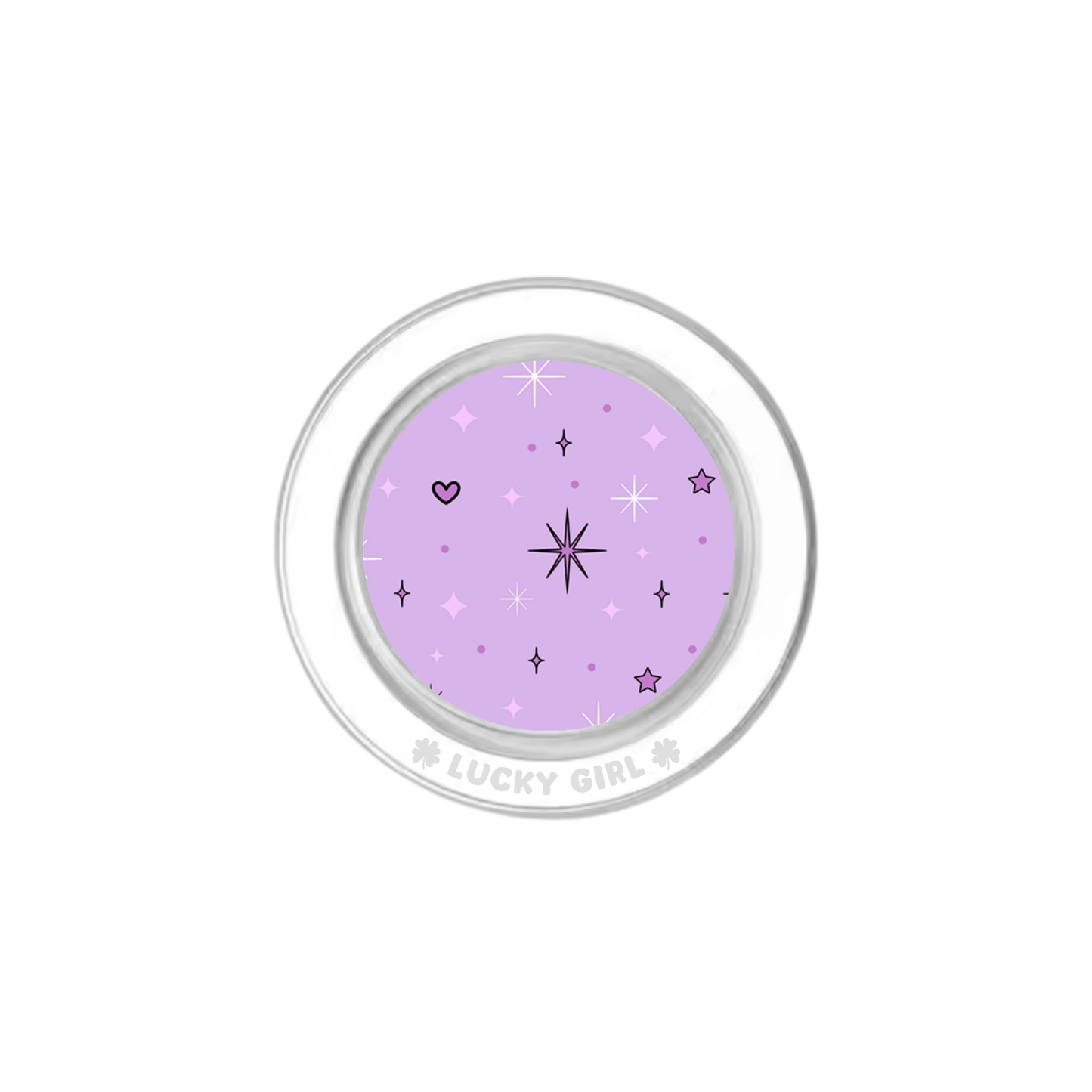 Pixie Purple Phone Grip Insert