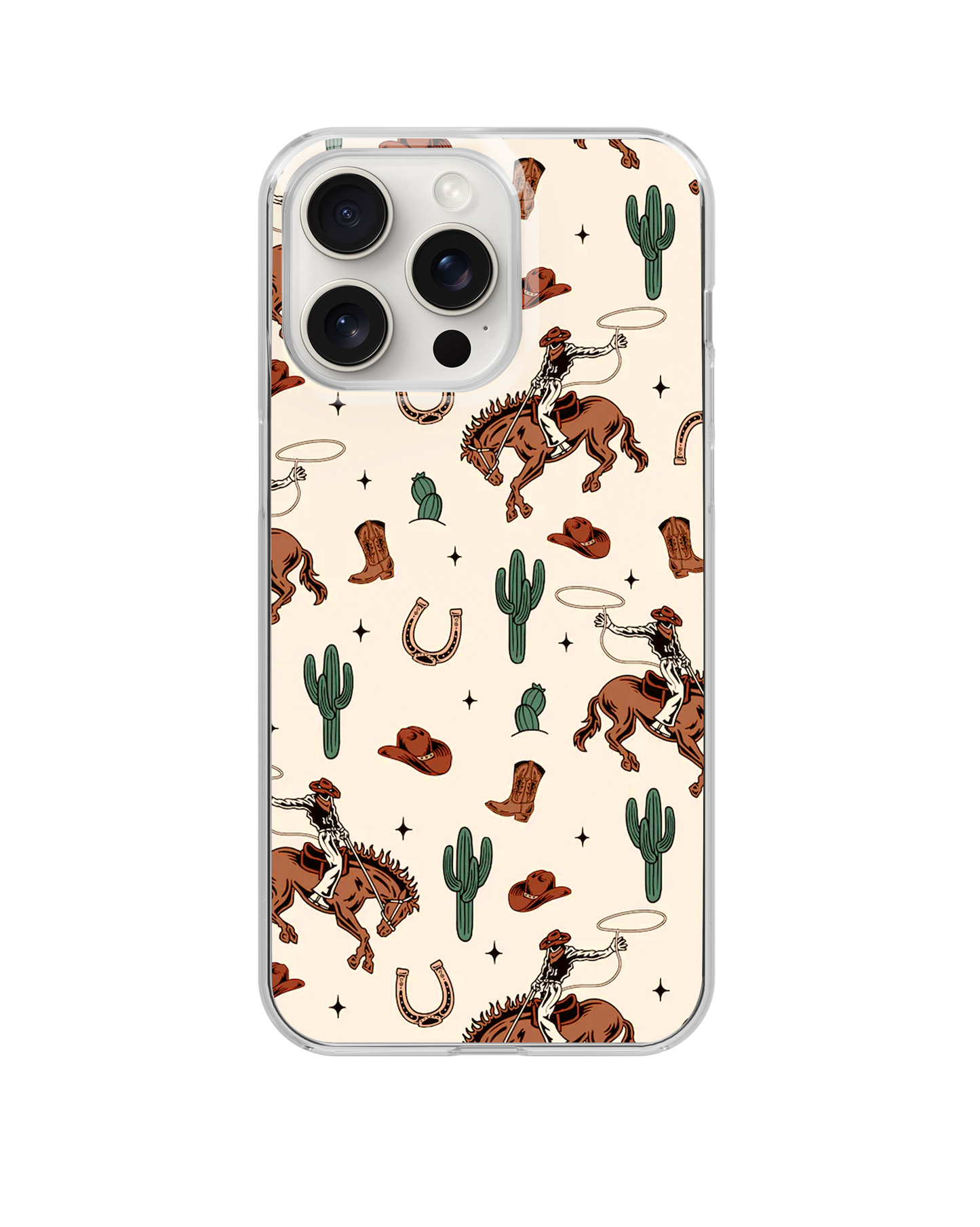 Classic Cowboy Clear Case Insert