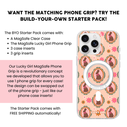 Chocolate Bunnies Clear Case Insert