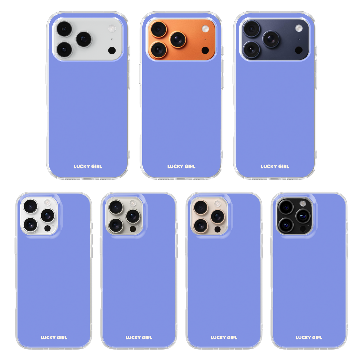 Bluebell Solids Clear Case Insert