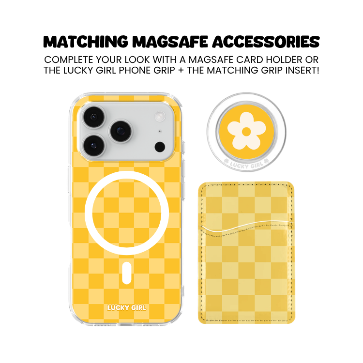 Sunny Checkers Clear Case Insert