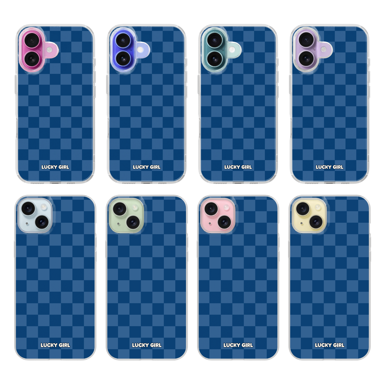 Night Watch Checkers Clear Case Insert