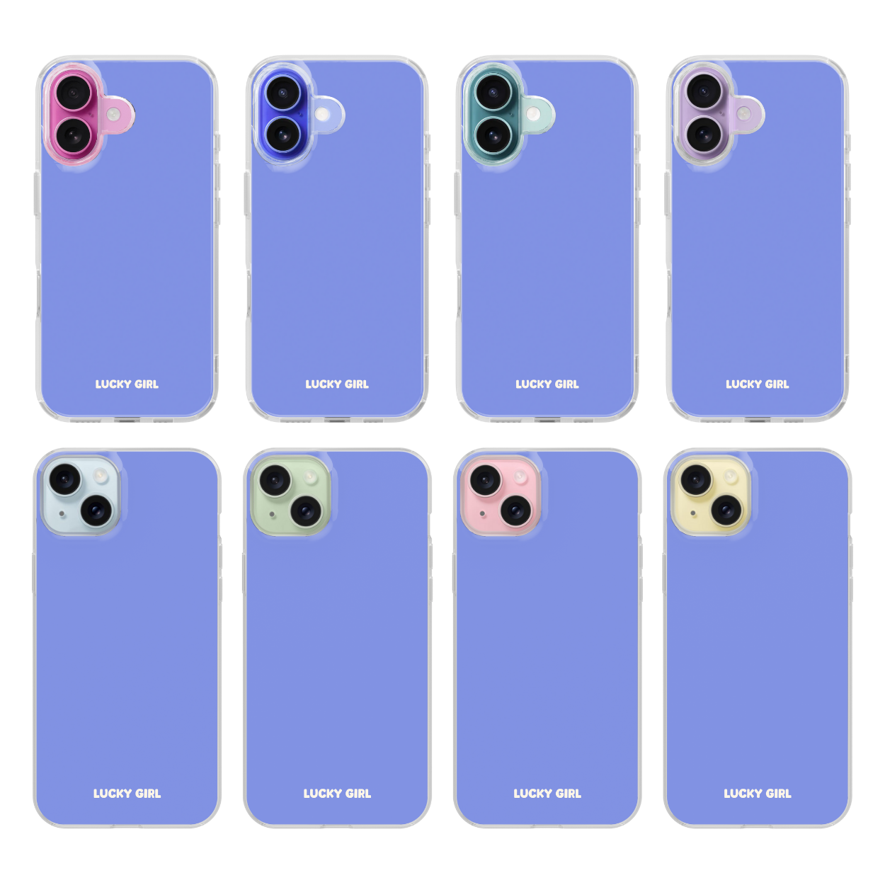 Bluebell Solids Clear Case Insert