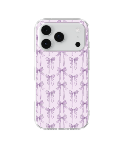 Lavender Blushing Bows Clear Case Insert