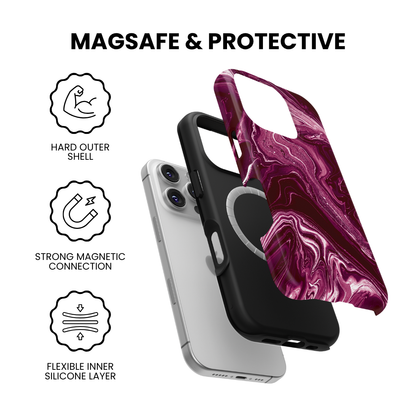 Velvet Marble Obsession MagSafe Phone Case