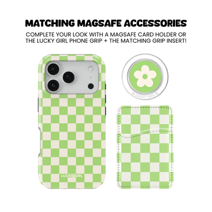Katydid Checkers II Phone Case