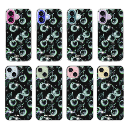 Chrome Cherries Clear Case Insert