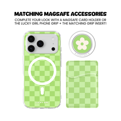 Katydid Checkers Clear Case Insert