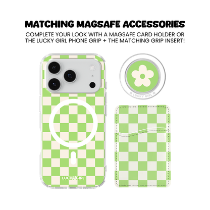 Katydid Checkers II Clear Case Insert