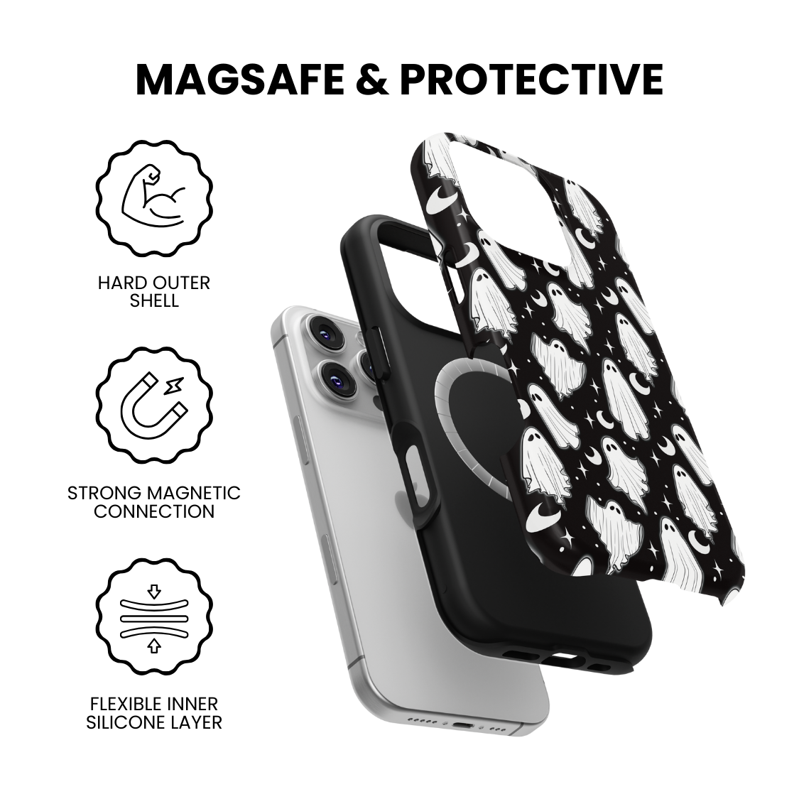Haunted Moonlight MagSafe Phone Case
