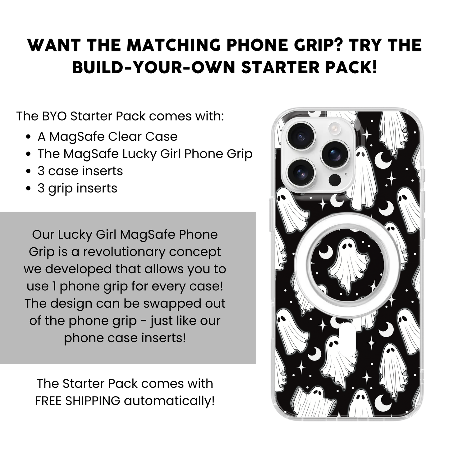 Haunted Moonlight Clear Case Insert