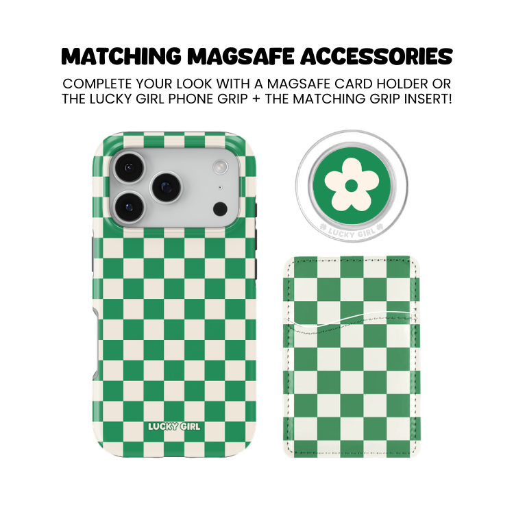 Emerald City Checkers II Phone Case