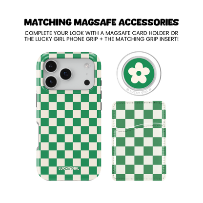 Emerald City Checkers II Phone Case
