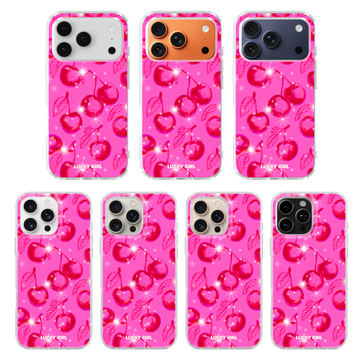 Glazed Cherries Clear Case Insert