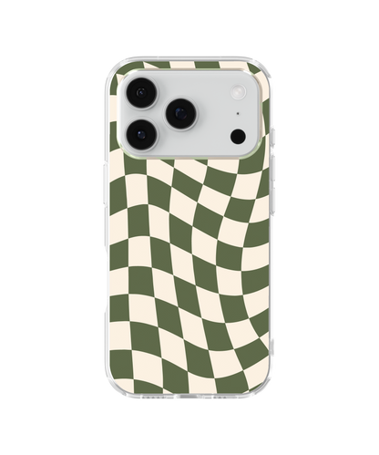 Moss Wavy Checkers II Clear Case Insert
