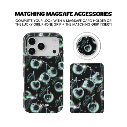 Chrome Cherries Phone Case
