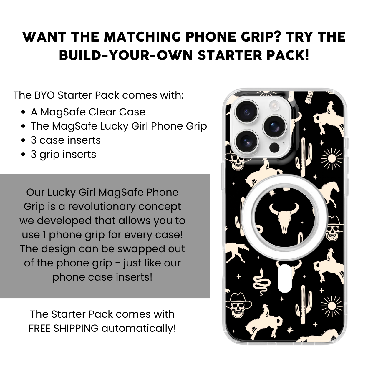 Obsidian West Clear Case Insert