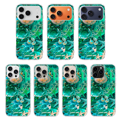 Aquamarine Clear Case Insert iPhone 17