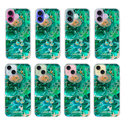 Aquamarine Clear Case Insert iPhone 17