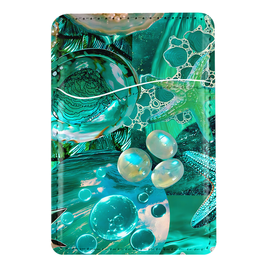 Aquamarine MagSafe Card Holder