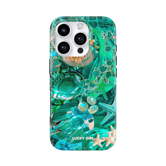 Aquamarine Phone Case iPhone 17 / Yes