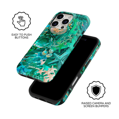 Aquamarine Phone Case iPhone 17 / Yes