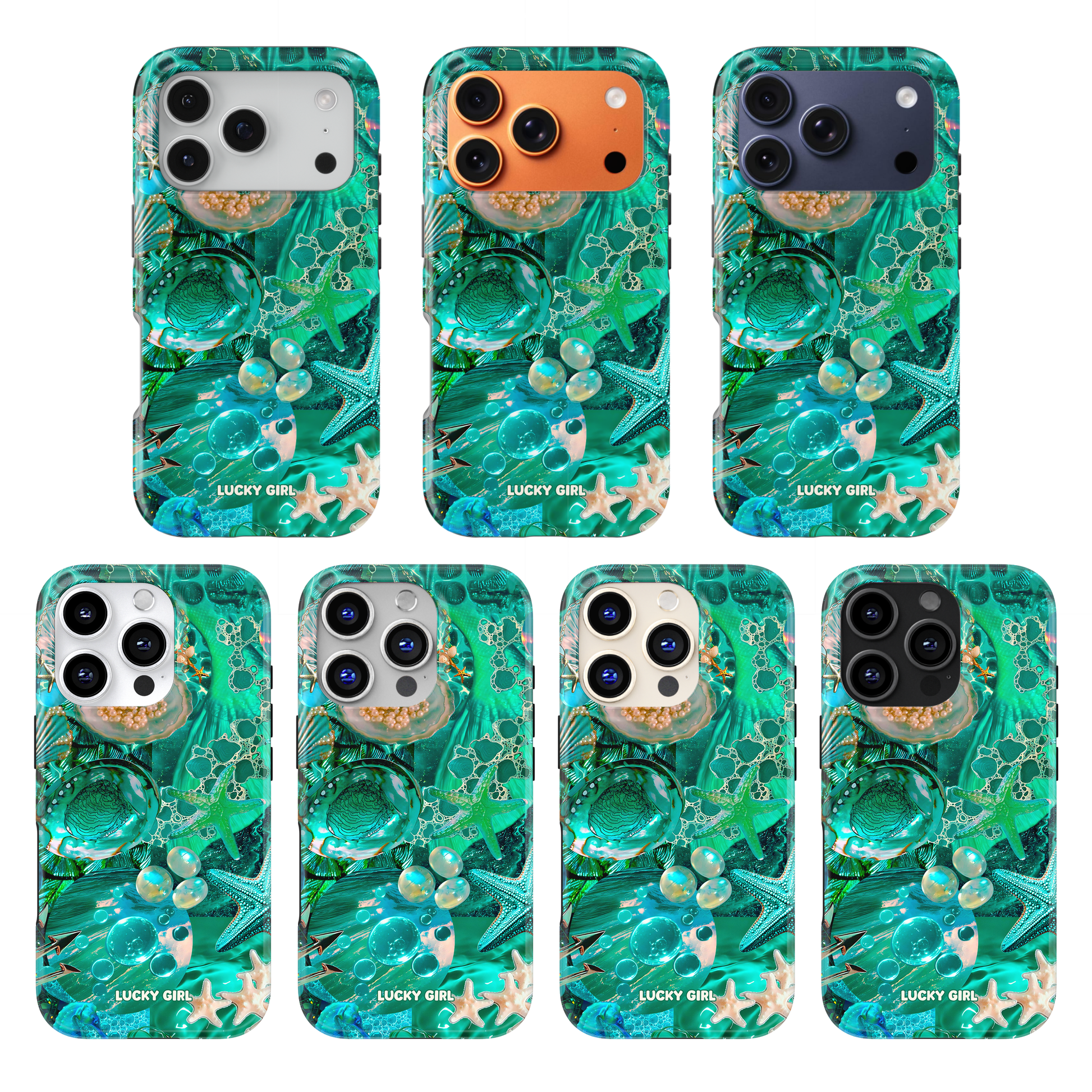 Aquamarine Phone Case iPhone 17 / Yes