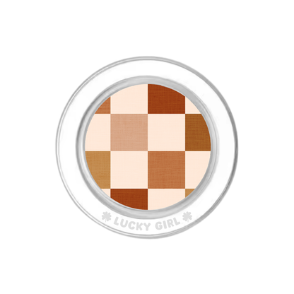 Autumn Check Phone Grip Insert Standard
