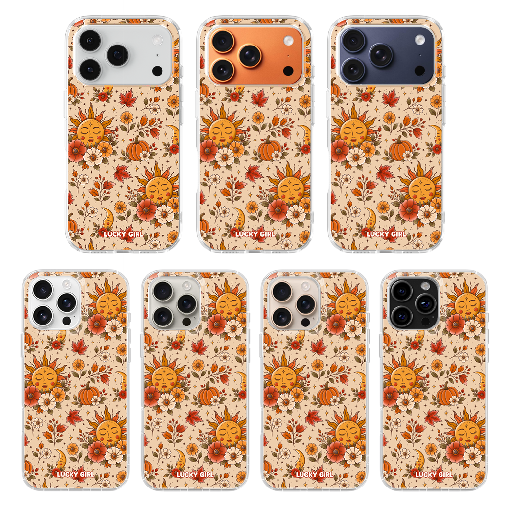 Autumn Equinox Clear Case Insert iPhone 17