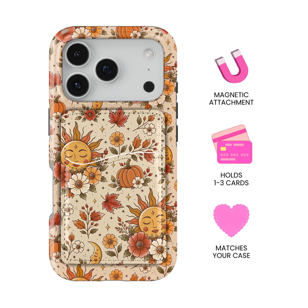 Autumn Equinox MagSafe Card Holder
