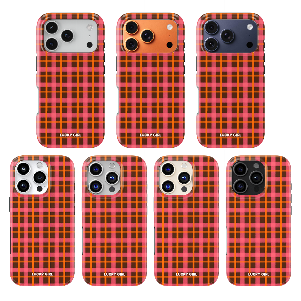 Autumn Glow Plaid Phone Case iPhone 17 / Yes