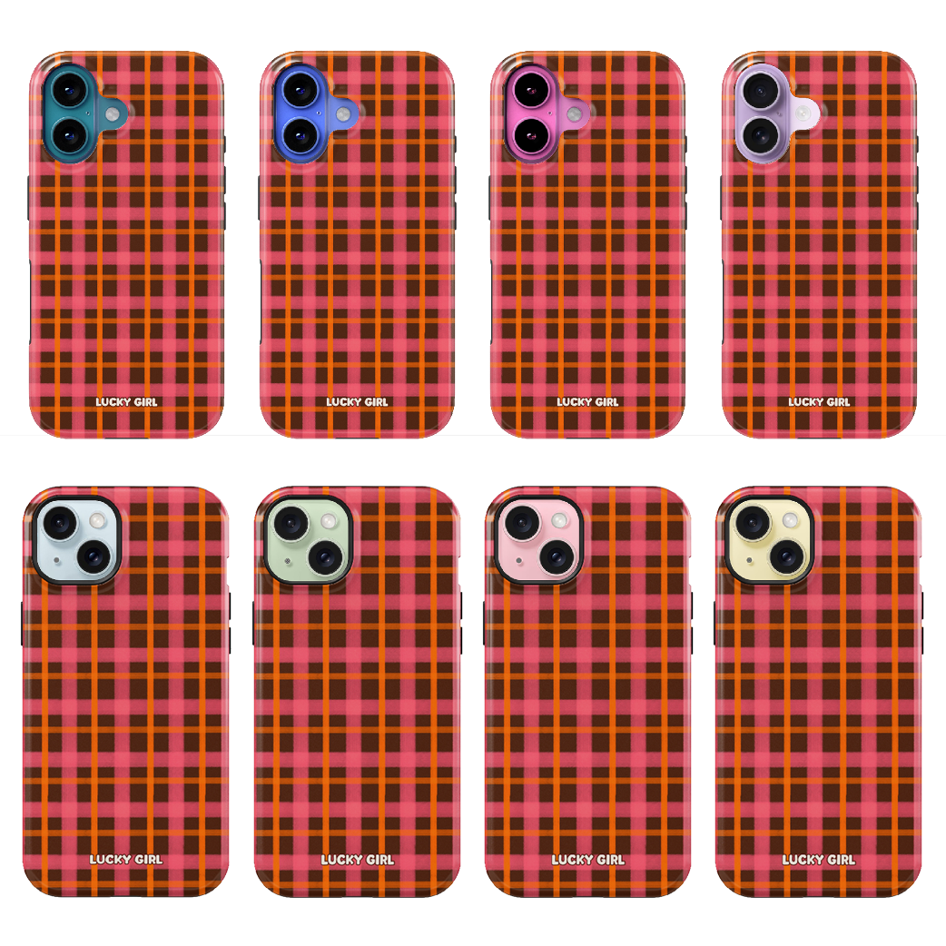 Autumn Glow Plaid Phone Case iPhone 17 / Yes