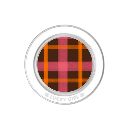 Autumn Glow Plaid Phone Grip Insert Standard